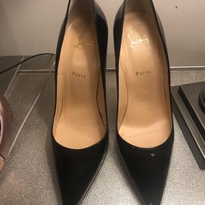 So Kate 120 Black patent leather heels